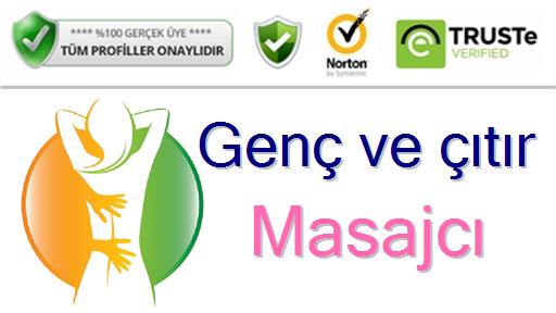 Resim genç ve çıtır masajcı